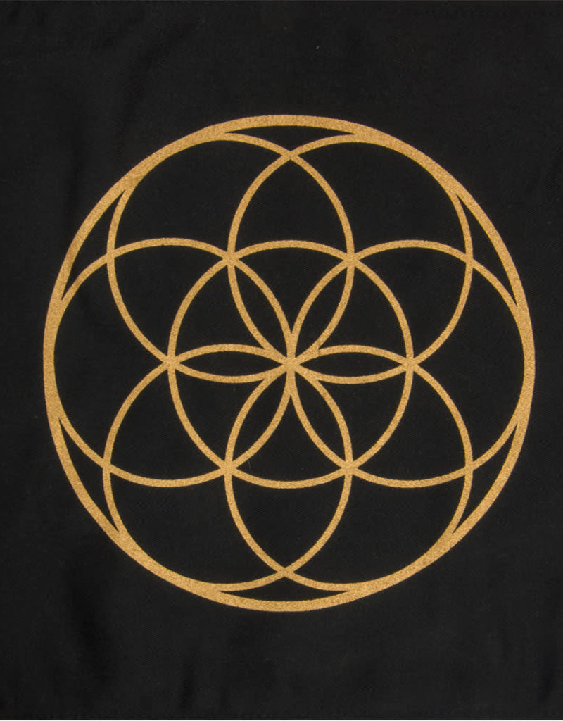 Crystal Grid - Seed of Life Printed Cotton