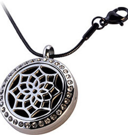 Crystal Lotus Aromatherapy Locket