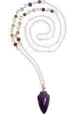 Pendulum - Amethyst Necklace