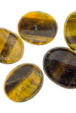 Golden Tigers Eye Worry Stone