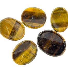 Golden Tigers Eye Worry Stone