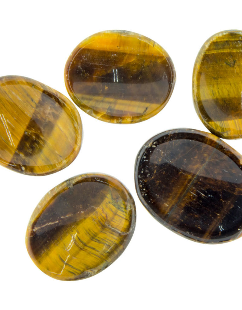 Golden Tigers Eye Worry Stone