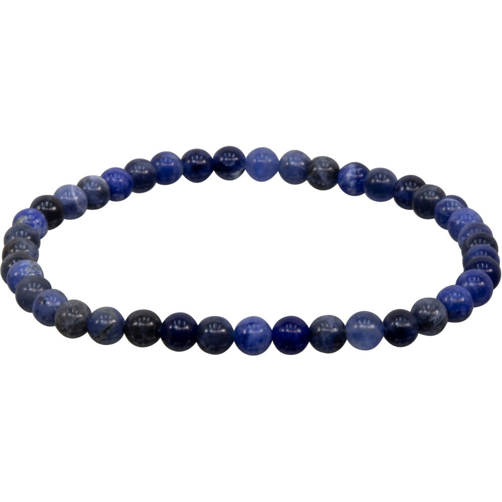 Bracelet - Sodalite - 4mm - 98339 - The Open Mind Store