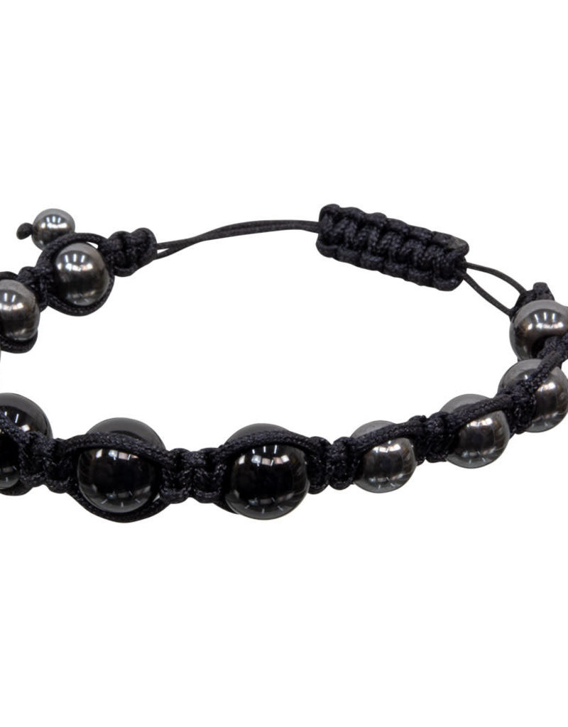 Bracelet - Magnetic Hematite and Black Onyx