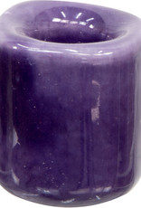 Purple Ceramic Chime Candle Holder