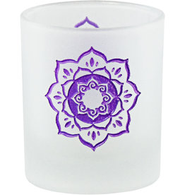 Lotus Glass Votive