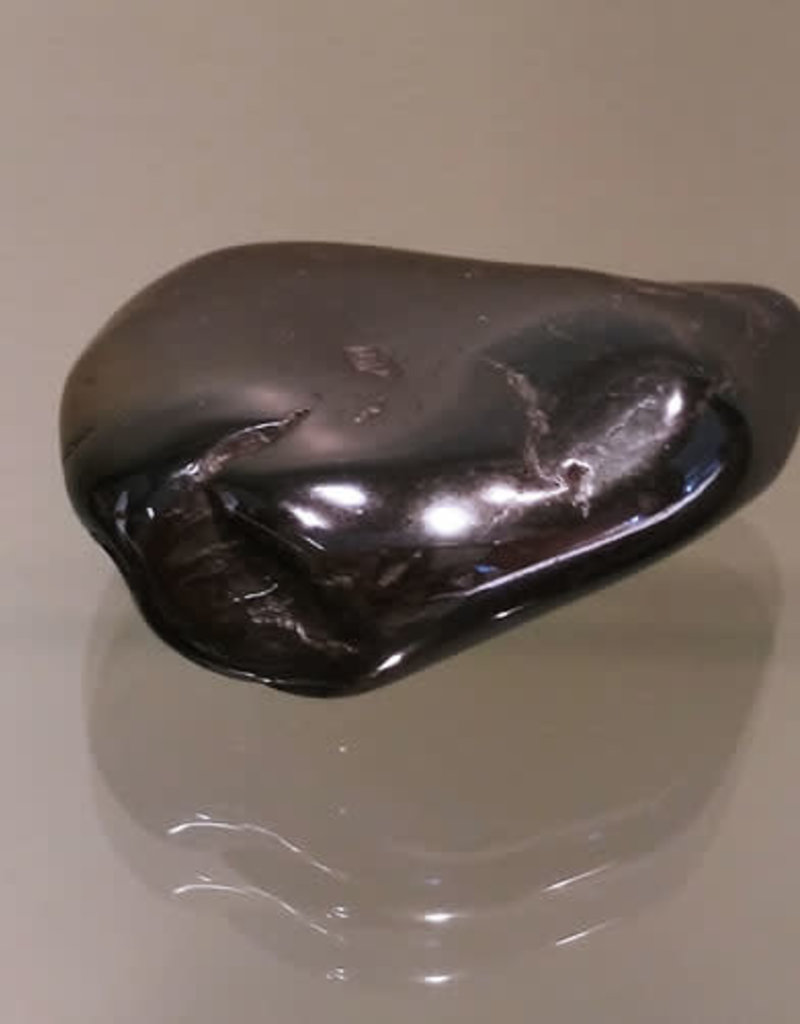 Hematite Palm Stone - Jumbo
