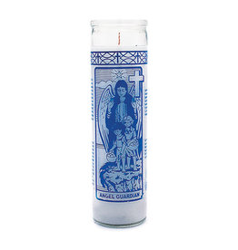 7 Day Candle - Guardian Angel - White - C8S-GUAR