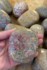 Leopardskin Jasper Palm Stone - Jumbo