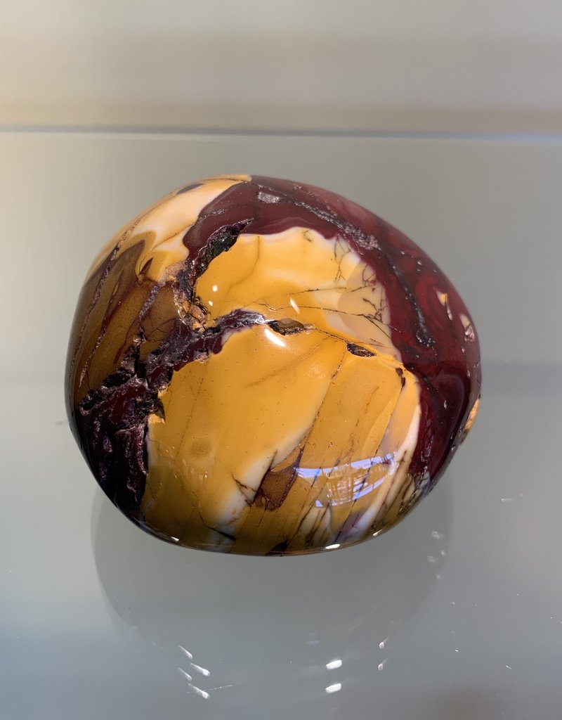 Mookaite Palm Stone - Jumbo