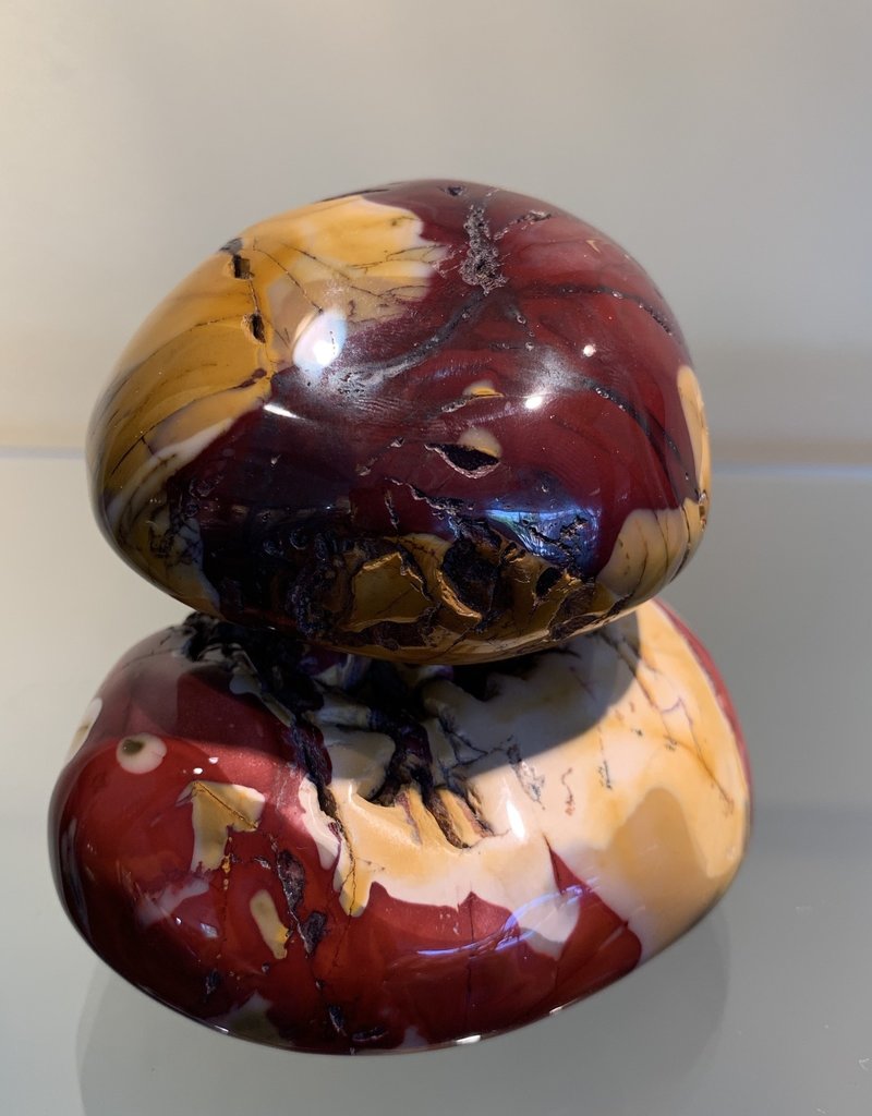 Mookaite Palm Stone - Jumbo