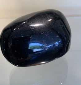 Black Obsidian Palm Stone - Jumbo