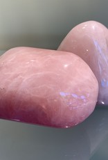 Rose Quartz Palm Stone - Jumbo