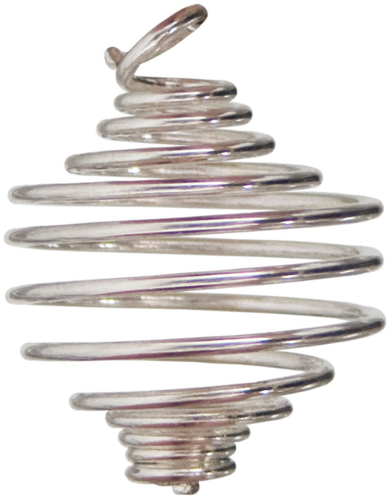 Tumbled Stone Cage - Silver - Large - 98914