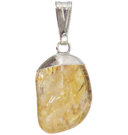 Tumbled Citrine Pendant