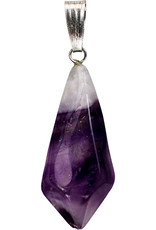 Tumbled Amethyst Pendant