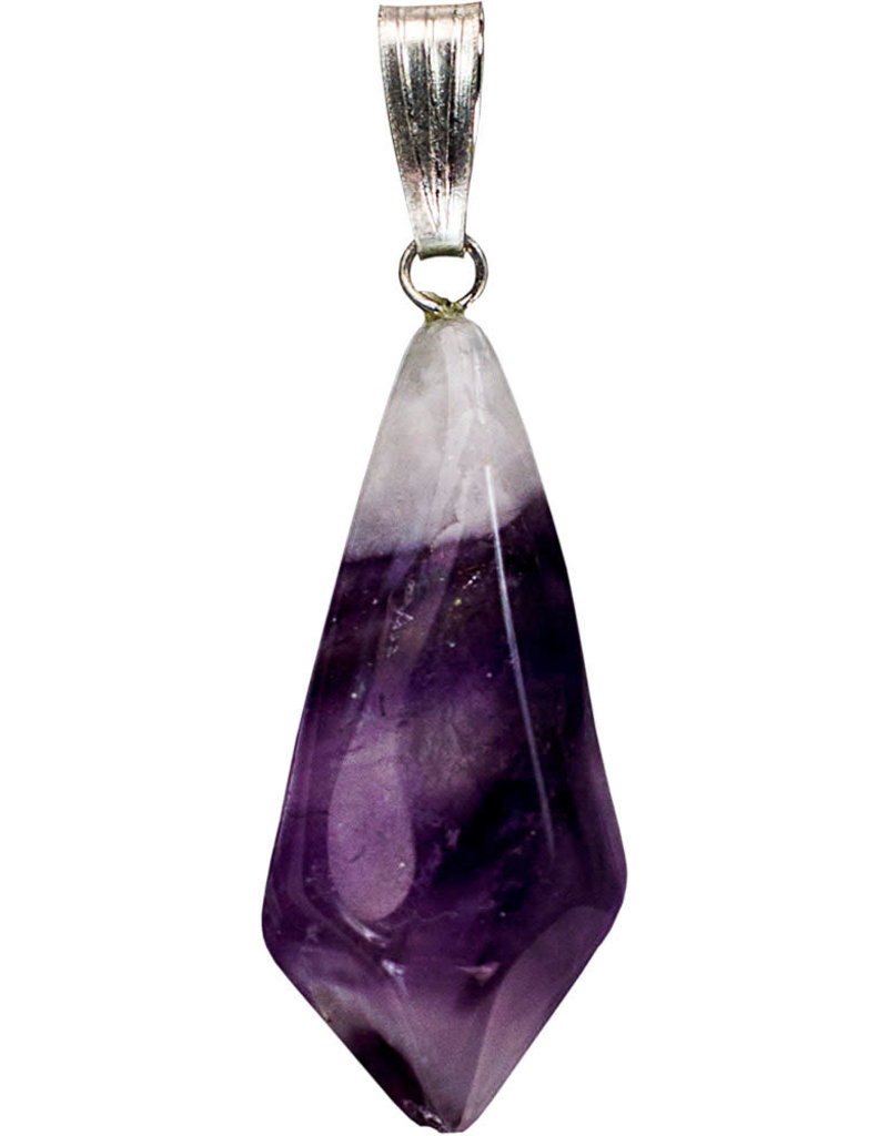 Tumbled Amethyst Pendant