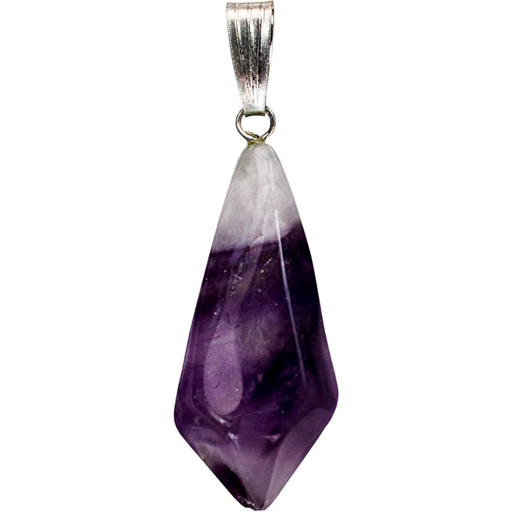 Tumbled Amethyst Pendant- 97622 - The Open Mind Store