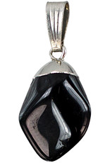 Tumbled Black Onyx Pendant