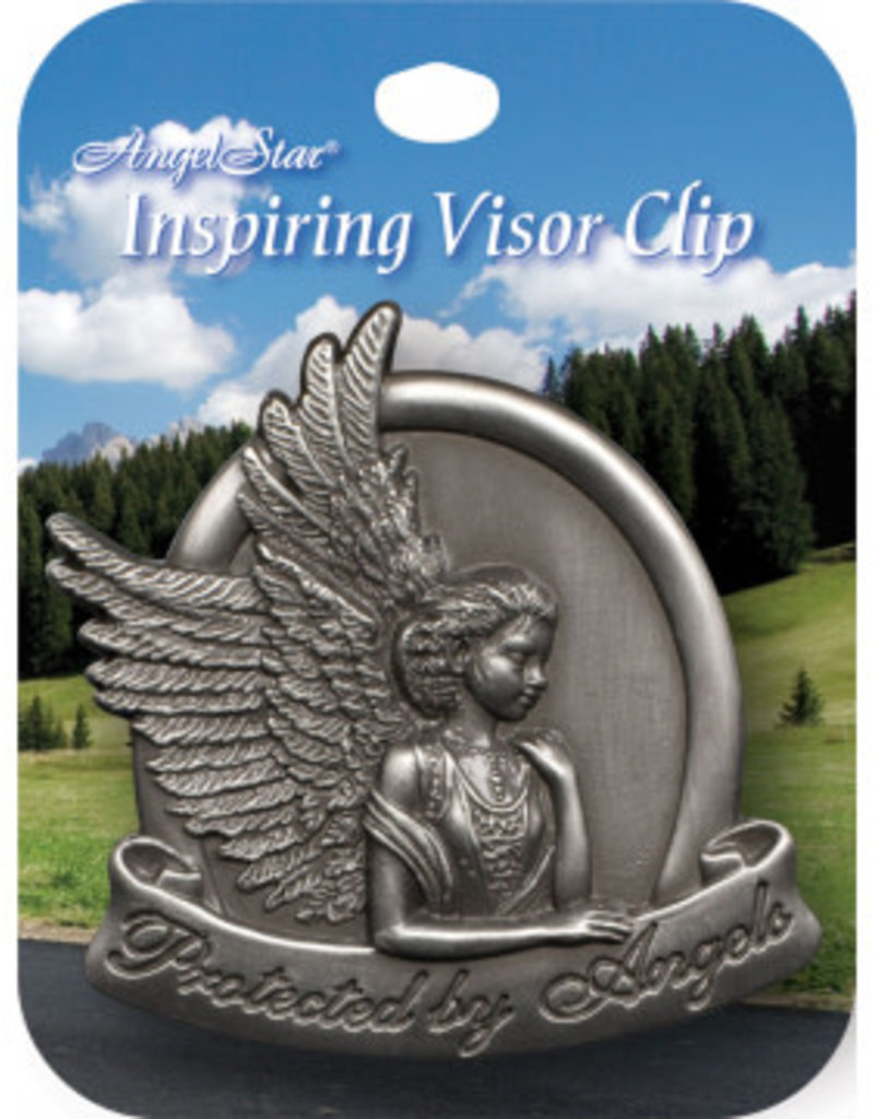 Visor Clip - Protected by Angels