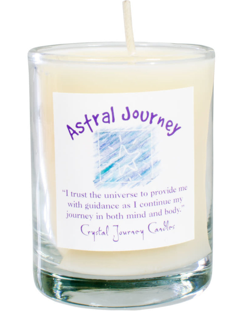 Astral Journey Herbal Magic Glass Votive