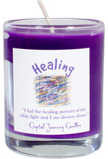 Healing Herbal Magic Glass Votive