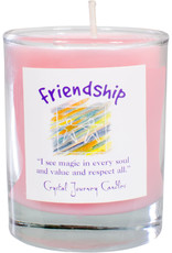 Friendship Herbal Magic Glass Votive