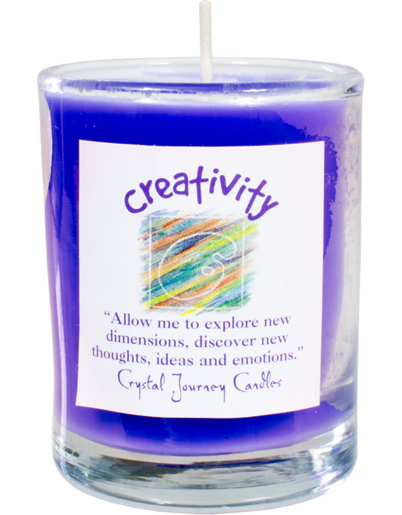 Creativity Herbal Magic Glass Votive