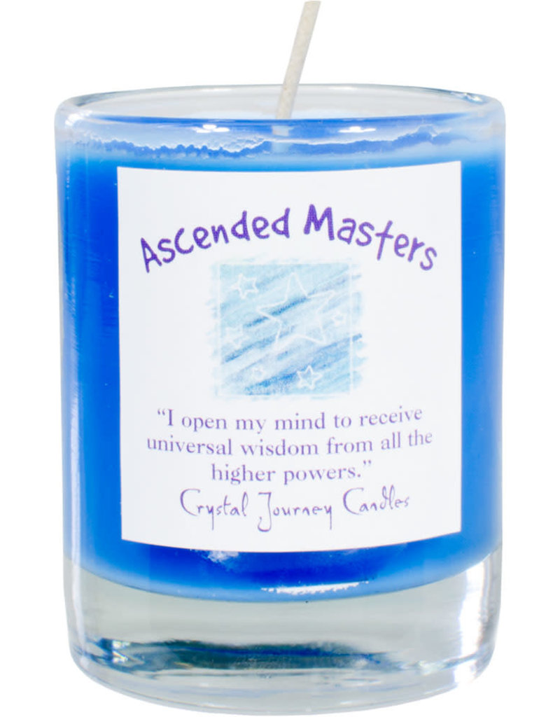 Ascended Masters Herbal Magic Glass Votive