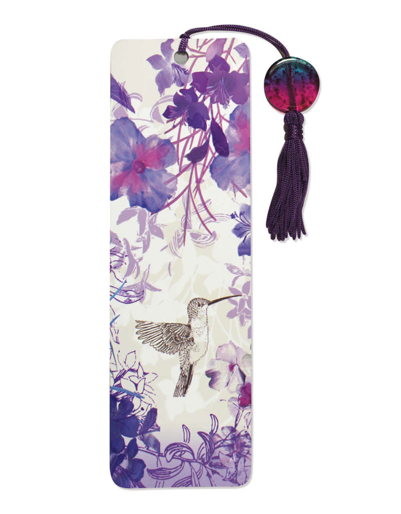 Hummingbird Beaded Bookmark