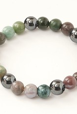 Bracelet - Miracles - Magnetic Hematite and Agates