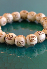 Luckyness Karma Beads Bracelet - Natural - 15