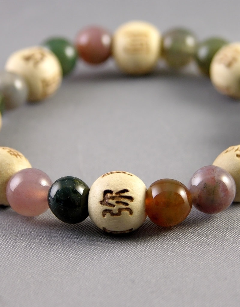 Lucky Karma Beads Bracelet - Agate - Unexpected Miracles - 33