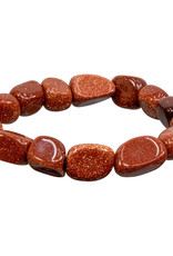 Bracelet - Goldstone Tumbled Stone