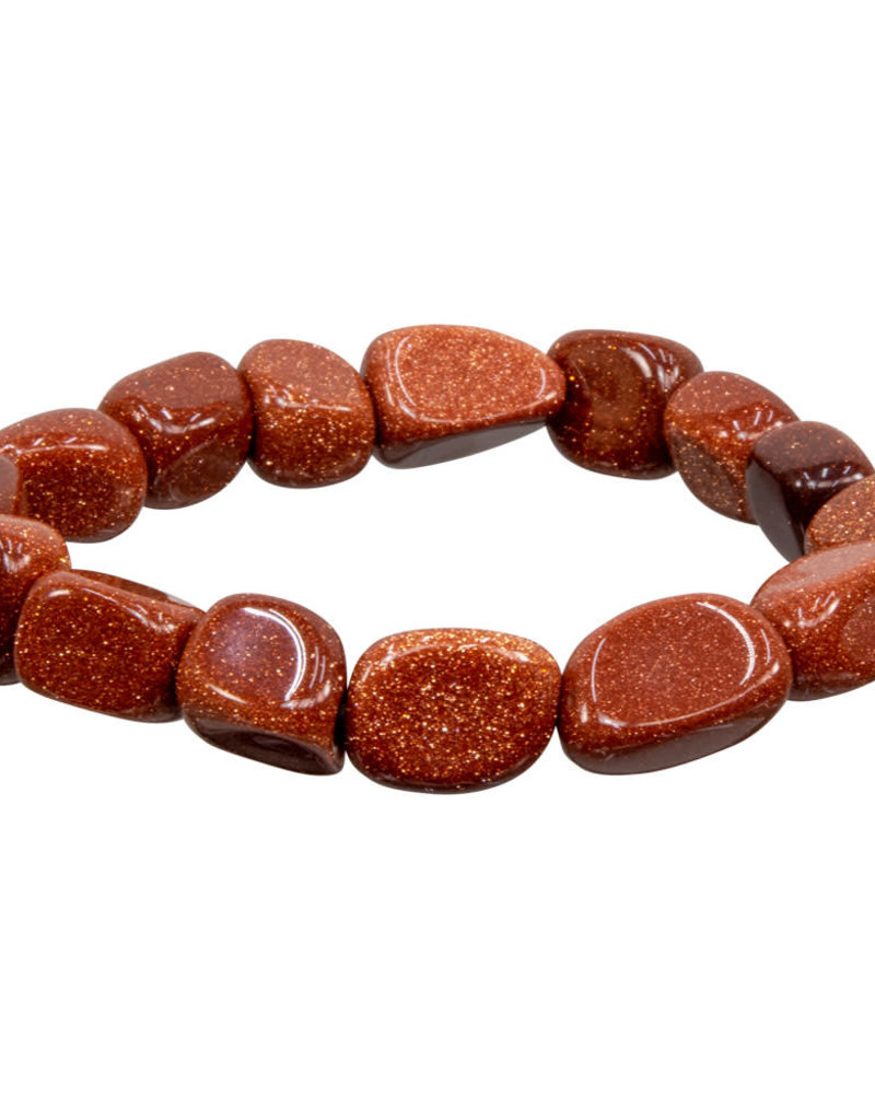 Bracelet - Goldstone Tumbled Stone - 98228