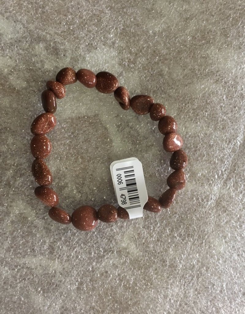 Bracelet - Goldstone Tumbled Stone