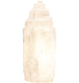 Gemstone Lamp - Small - White Selenite - 35802