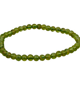 Bracelet - Peridot 4mm
