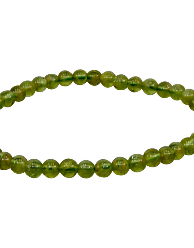 Bracelet - Peridot 4mm