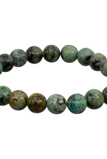 Bracelet - African Turquoise- 8mm - 98618