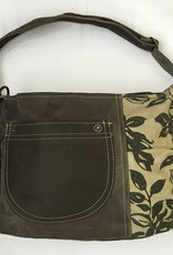 Bag - Floral Shoulder Bag - 38 x 26 x 12 cm - 55625