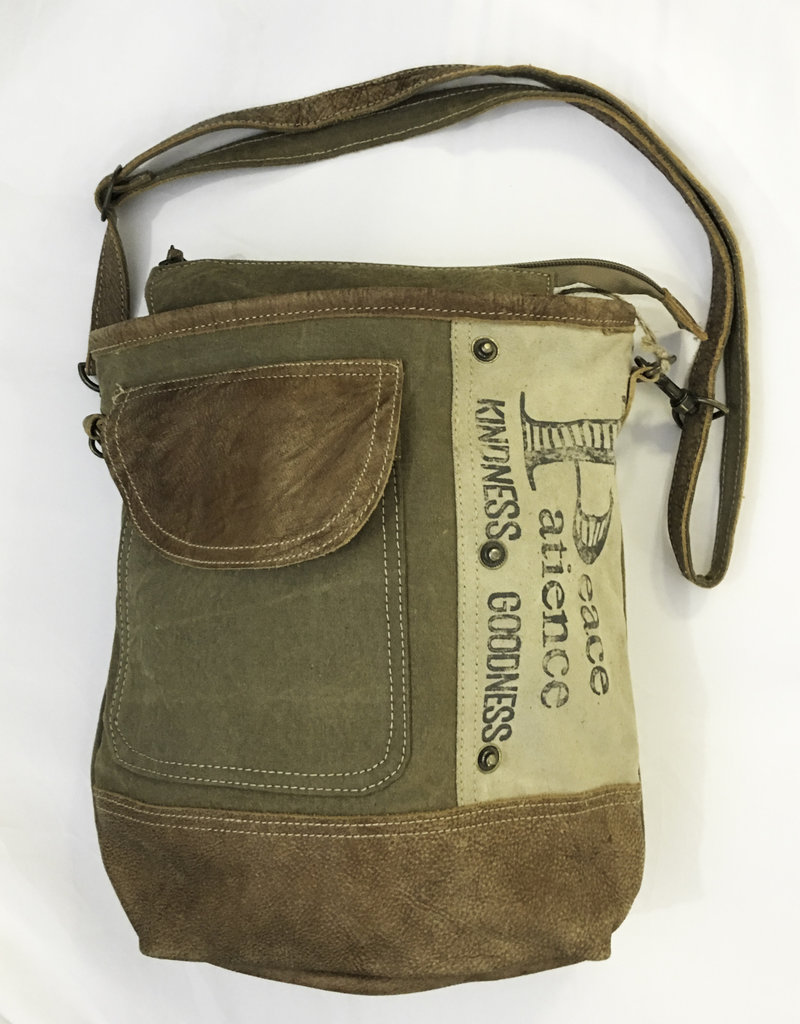 Messenger Bag Peace and Patience 12.75 x 12 inches - 55936