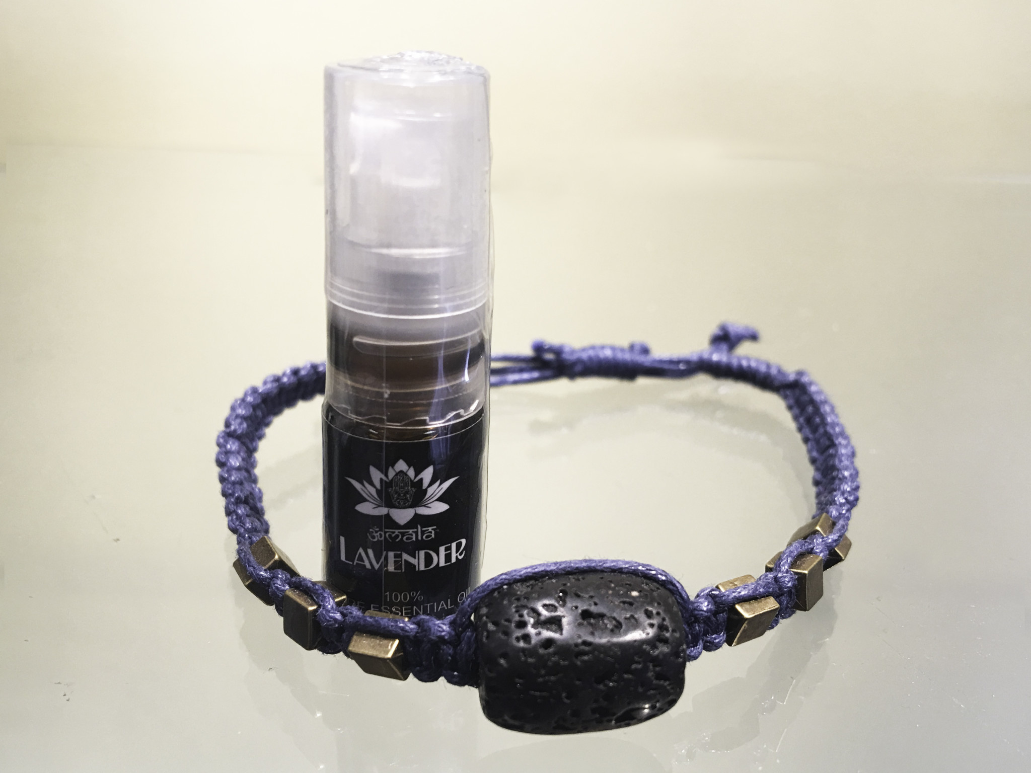 lavender oil bracelet