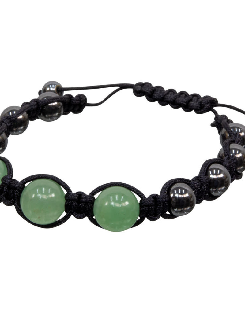 Bracelet - Magnetic Hematite Green Aventurine -  95302