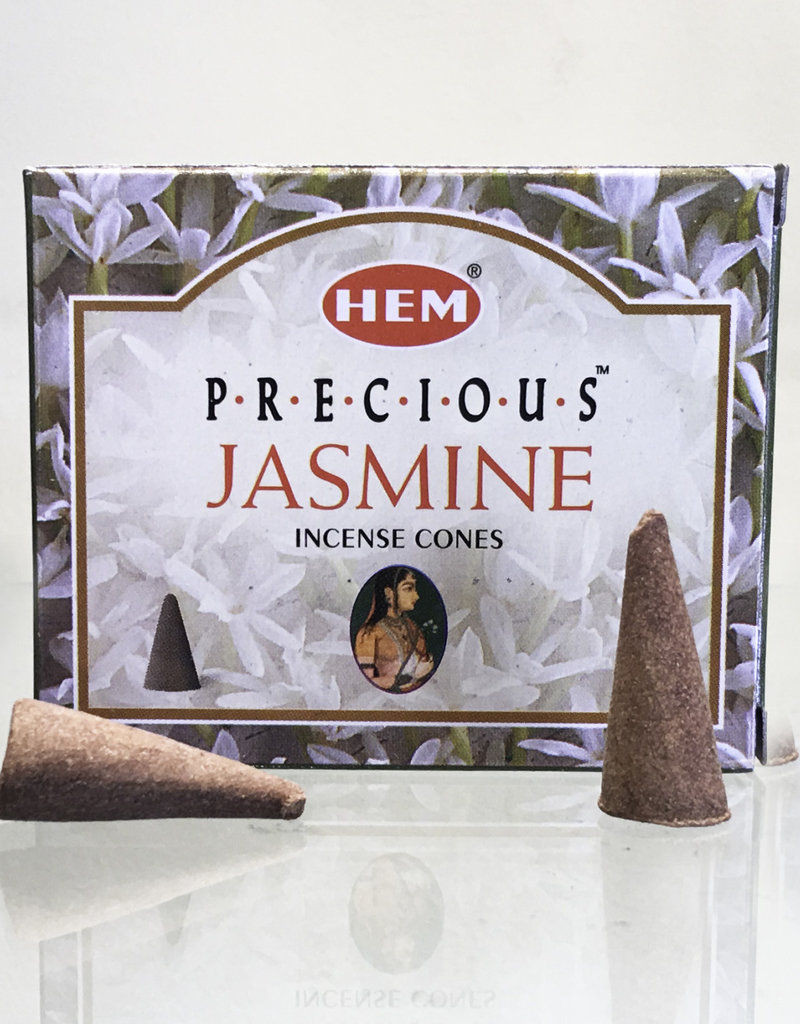 Incense - Hem Precious Jasmine Cone - 73030 (IHEM-CN-PRJA)