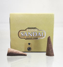 Incense - Sataya Sandal Cone - ISAT-SSANDCN