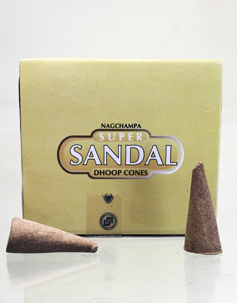 Incense - Sataya Sandal Cone - ISAT-SSANDCN
