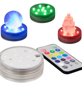 Submersible LED Light Base w/Remote - 16 Colors - 35820
