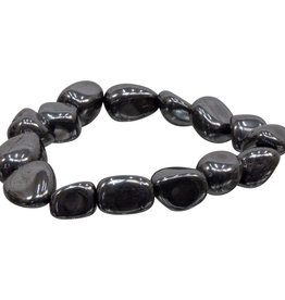 Bracelet - Hematite Tumbled Stone - 98227