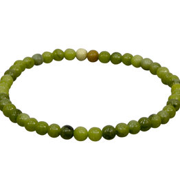 Bracelet - Chinese Jade - 4mm - 98632